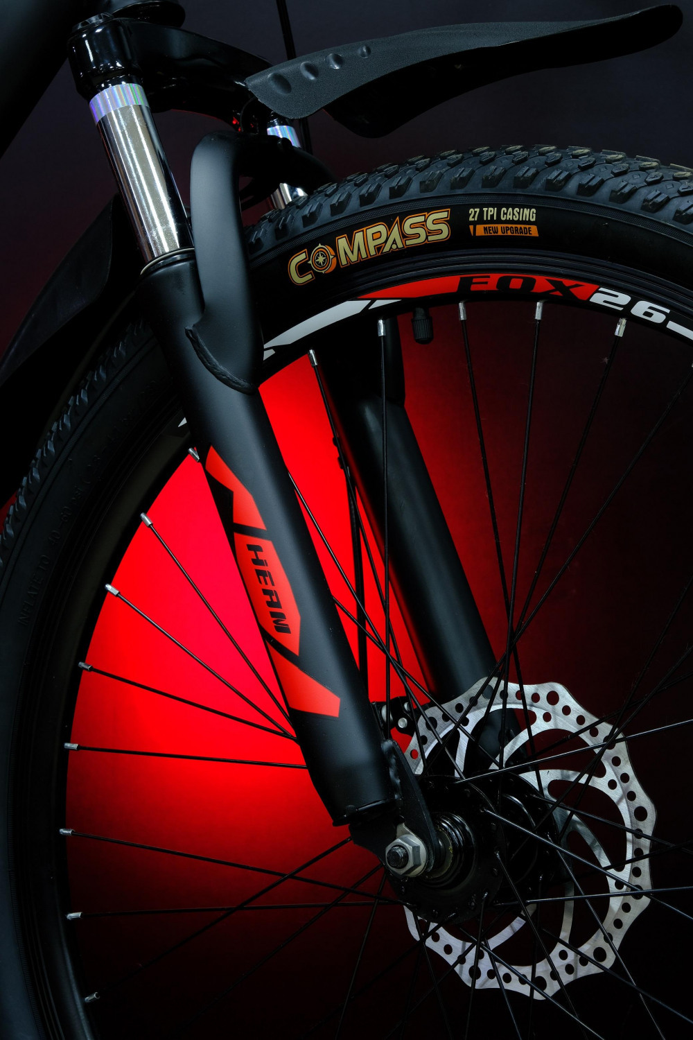 Heam FOX 26 Чёрно/Красный рама 15 (на рост 141-160)