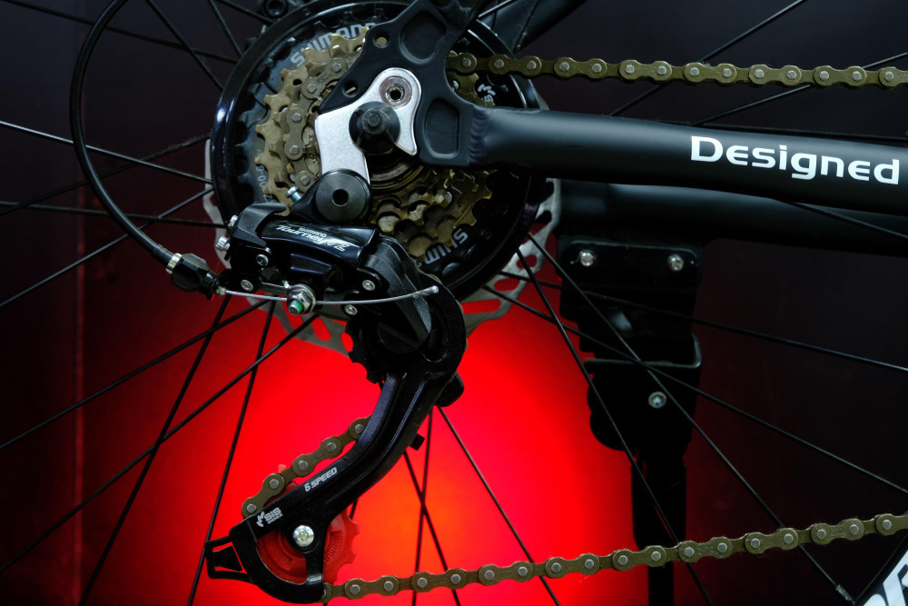 Lorak Dynamic 26 Матовый Чёрный/Красный