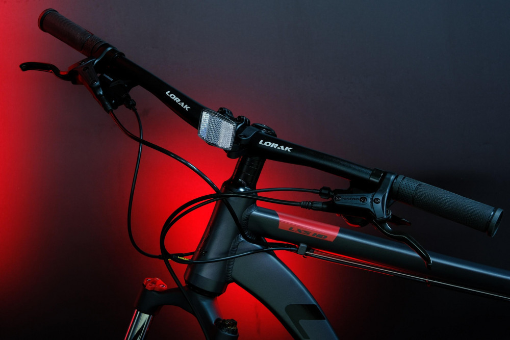 Lorak LX5 HD Матовый Чёрный/Серый рама 17 (на рост 155-173)