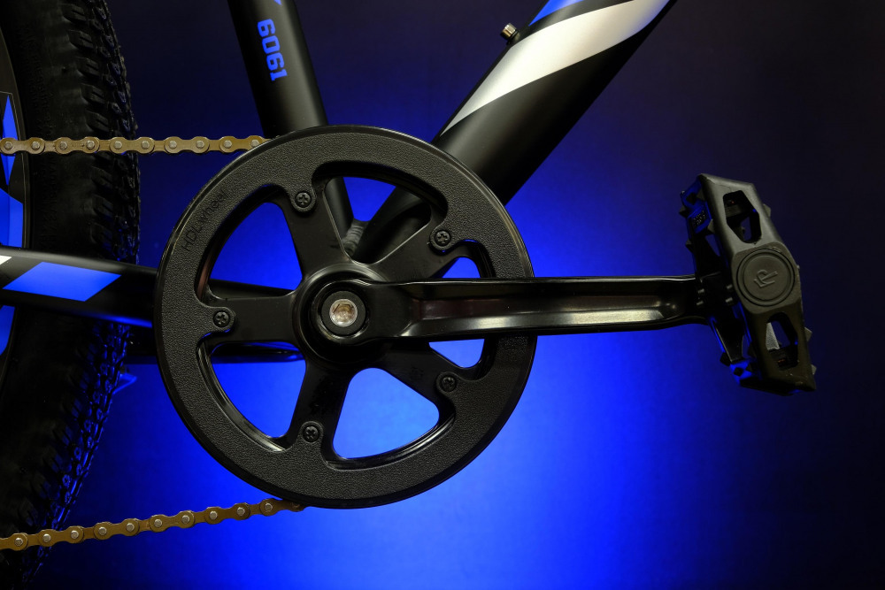 Lorak Race 26 Матовый Чёрный/Синий 15р (на рост 141-160)