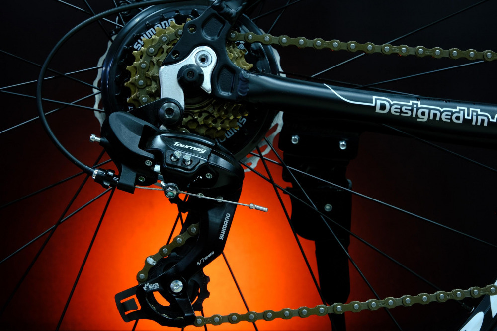 Lorak MAX 27,5 Матовый Чёрный/Оранжевый 21р (на рост 183-190)