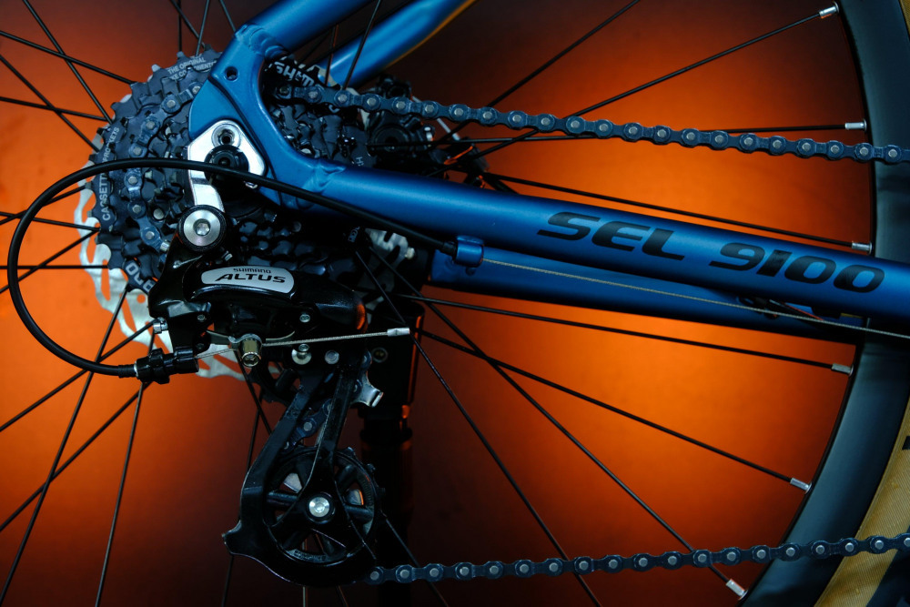 LORAK Sel 9100 Матовый Синий/Чёрный 18р (на рост 163-179)