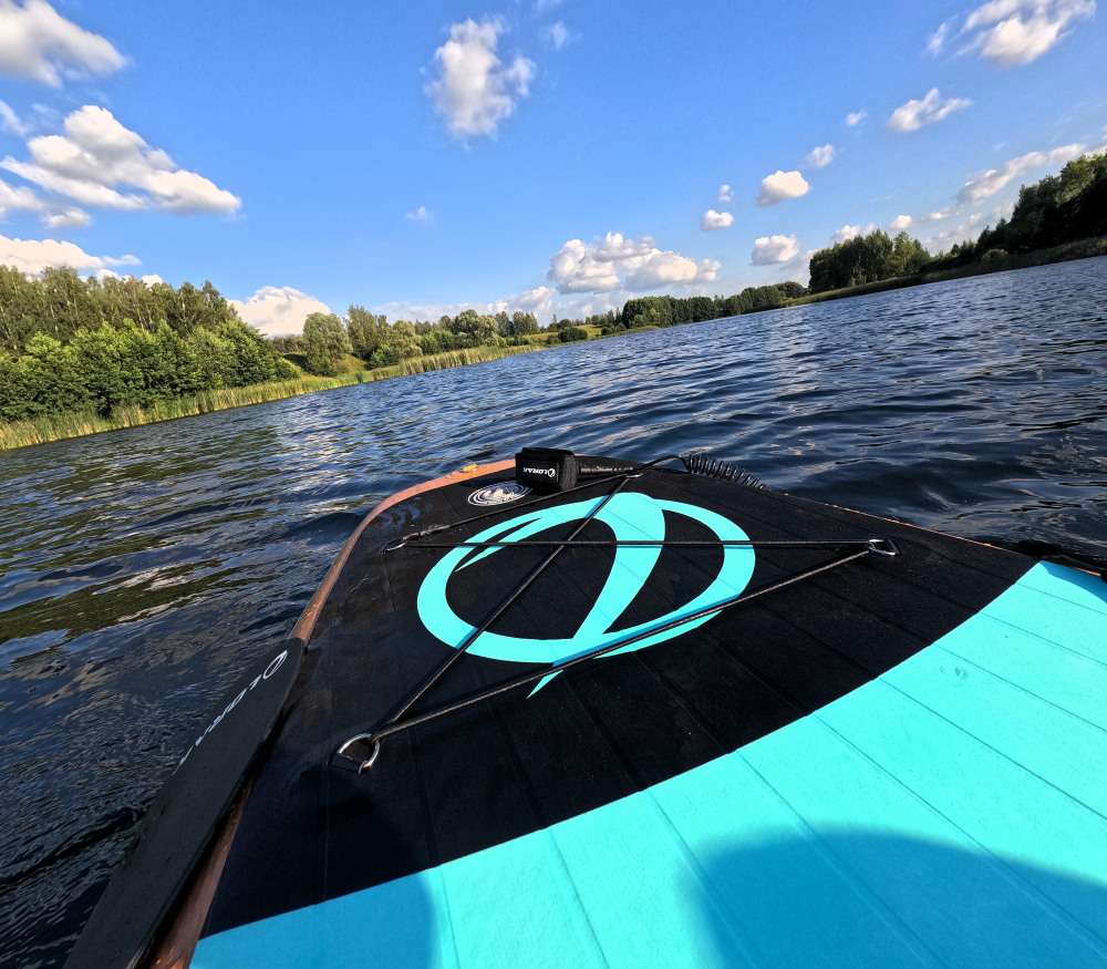 Сапборд Lorak 911 (335*84*15) зелёное дерево, код 77911