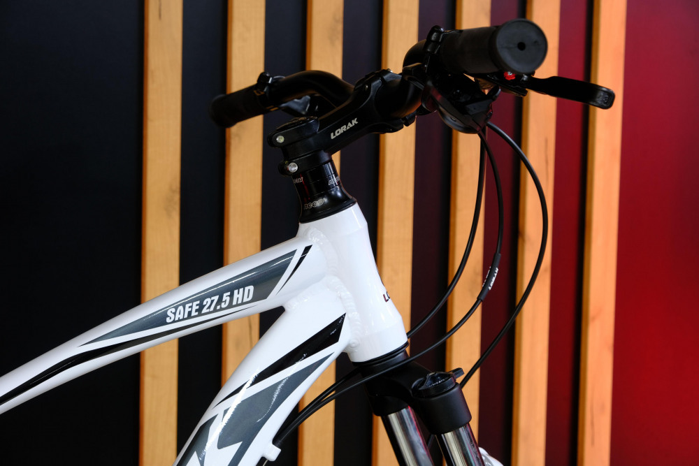 LORAK Safe 27,5 HD Белый/Серый рама 19 (на рост 171-182)