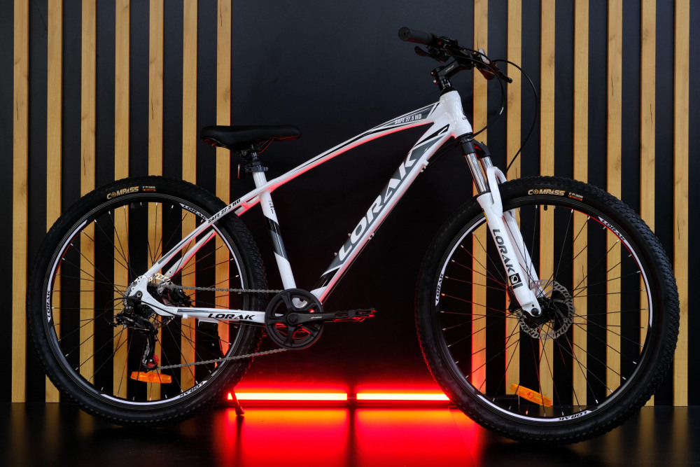 LORAK Safe 27,5 HD Белый/Серый рама 17 (на рост 155-173)